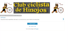 Tablet Screenshot of clubciclistahinojos.blogspot.com