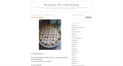Desktop Screenshot of prazer-de-cozinhar.blogspot.com
