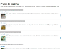 Tablet Screenshot of prazer-de-cozinhar.blogspot.com