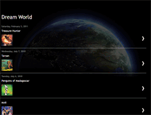 Tablet Screenshot of kensdreamworld.blogspot.com