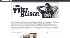 Desktop Screenshot of iamtylernelson.blogspot.com