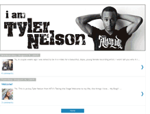 Tablet Screenshot of iamtylernelson.blogspot.com