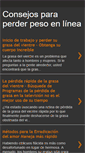 Mobile Screenshot of consejosparaperderpesoenlinea.blogspot.com