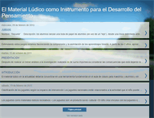 Tablet Screenshot of materialparaeldesarrollodelpensamient.blogspot.com
