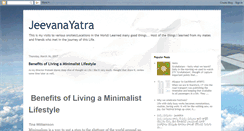 Desktop Screenshot of naajeevanayatra.blogspot.com