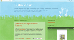 Desktop Screenshot of egkickstart.blogspot.com