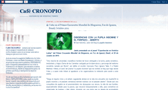 Desktop Screenshot of cafecronopio.blogspot.com