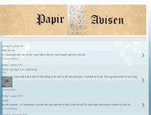 Tablet Screenshot of papiravisen.blogspot.com