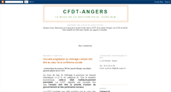 Desktop Screenshot of cfdt-angers.blogspot.com