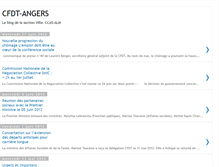 Tablet Screenshot of cfdt-angers.blogspot.com