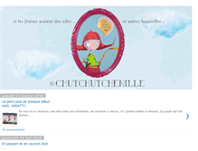 Tablet Screenshot of chutchutchenille.blogspot.com