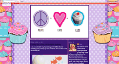 Desktop Screenshot of peace-love-cake.blogspot.com