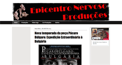 Desktop Screenshot of epicentronervoso.blogspot.com