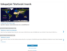 Tablet Screenshot of imenik.blogspot.com