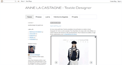 Desktop Screenshot of annelacastagne.blogspot.com