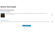 Tablet Screenshot of iphonedownload-review.blogspot.com
