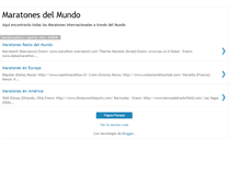 Tablet Screenshot of maratonesdelmundo.blogspot.com