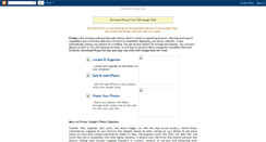 Desktop Screenshot of picasafreedownload.blogspot.com