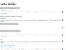 Tablet Screenshot of mudosdialogos.blogspot.com
