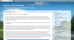 Desktop Screenshot of curiouscatlinks.blogspot.com