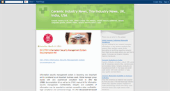 Desktop Screenshot of ceramic-industry.blogspot.com