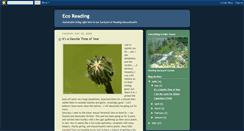 Desktop Screenshot of ecoreading.blogspot.com