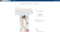 Desktop Screenshot of butterflyonastic.blogspot.com