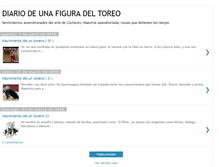 Tablet Screenshot of diariodeunafiguradeltoreo.blogspot.com