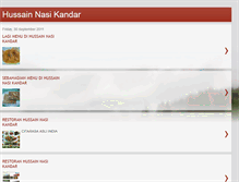 Tablet Screenshot of hasanihussain.blogspot.com