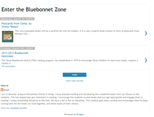 Tablet Screenshot of bluebonnetzone.blogspot.com