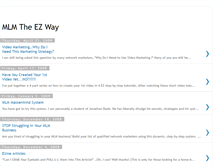 Tablet Screenshot of mlmtheezway.blogspot.com