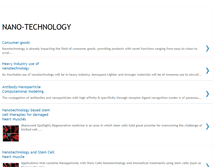 Tablet Screenshot of nanotechforu1.blogspot.com