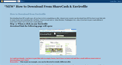 Desktop Screenshot of how-to-envirofile.blogspot.com
