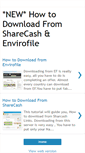 Mobile Screenshot of how-to-envirofile.blogspot.com
