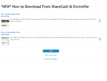 Tablet Screenshot of how-to-envirofile.blogspot.com