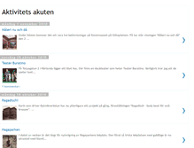 Tablet Screenshot of aktivitetsakuten.blogspot.com