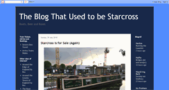 Desktop Screenshot of narrowboatstarcross.blogspot.com