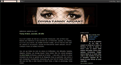 Desktop Screenshot of divinafannyardant.blogspot.com