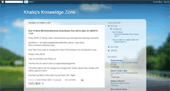 Desktop Screenshot of khaliqgaffar.blogspot.com