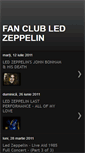 Mobile Screenshot of led-zeppelin-fanclub.blogspot.com