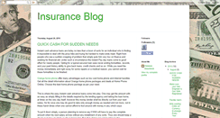 Desktop Screenshot of insuranceblogonline.blogspot.com