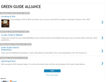 Tablet Screenshot of greenguidealliance.blogspot.com