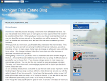 Tablet Screenshot of homesbyownermichigan.blogspot.com