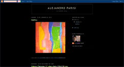 Desktop Screenshot of alejandroparisi.blogspot.com