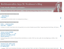Tablet Screenshot of neubauerlaw.blogspot.com