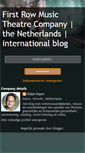 Mobile Screenshot of firstrowentertainment.blogspot.com
