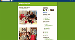 Desktop Screenshot of pamelas-place.blogspot.com