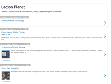 Tablet Screenshot of lacsonplanet.blogspot.com