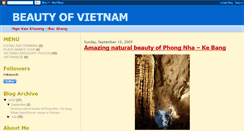 Desktop Screenshot of beautytoursvietnam.blogspot.com