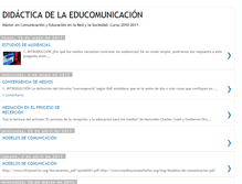 Tablet Screenshot of es-educomunicacion.blogspot.com